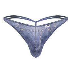 CandyMan String Cowboy Denim Bleu